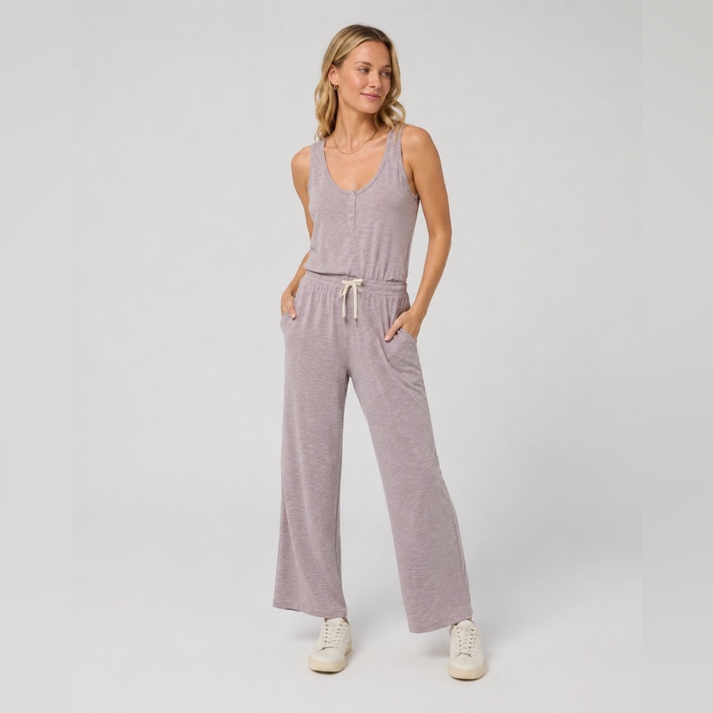 NWT Vuori Falls Jumpsuit in Rosemary Heather